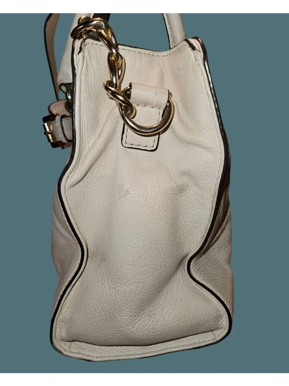 Michael Kors Hamilton East West Satchel Double Handle Tote Bag